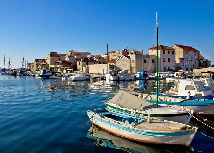 Appartement Studioapartment In Tribunj Mit Terrasse, Klimaanlage, W-lan, Waschmaschine 5040-2